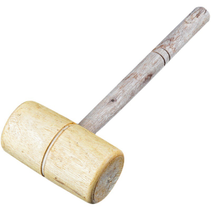 Wooden Mallet Carving - ค้อนไม้พร้อมด้ามจับ ค้อนแกะสลักไม้เนื้อแข็งสำหรับงานไม้