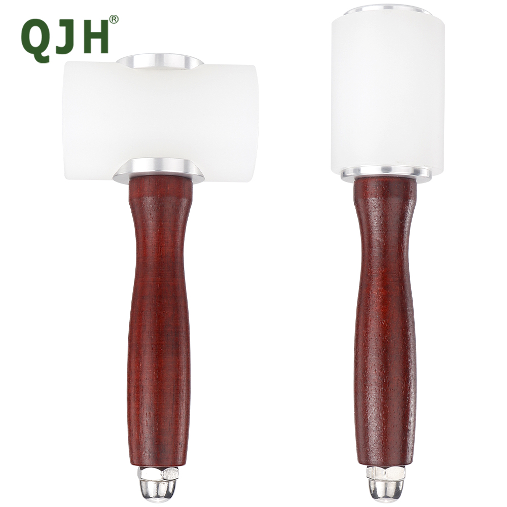 Woodworking Hammer - ค้อนทุบหนังสำหรับแกะสลักแบบทำมืองานหนังยางมะตอยตะลุมพุกหนังวัวสำหรับปูพื้นงานไม้