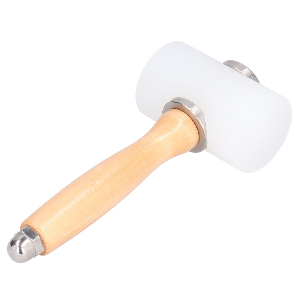 Wooden Mallet Carving - ค้อนแกะสลักหนัง ยาว 19 ซม. ด้ามจับหลากสี ด้ามไม้