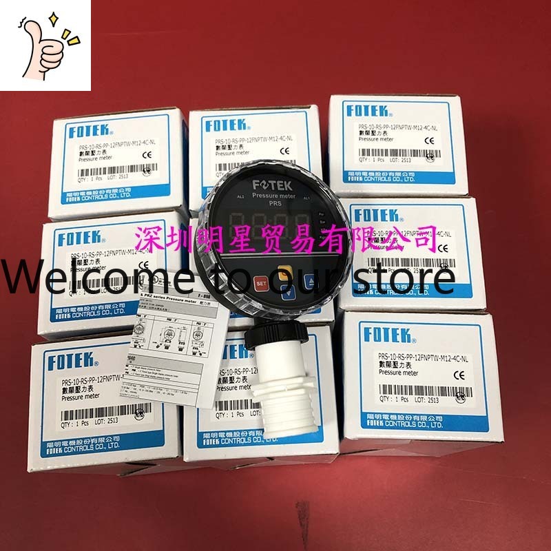 Woodworking Nl - Yangming FOETK เกจวัดแรงดัน PRS-10-RS-PP-12FNPTW-M12-4C-NL ของแท้ ปลอมหนึ่ง