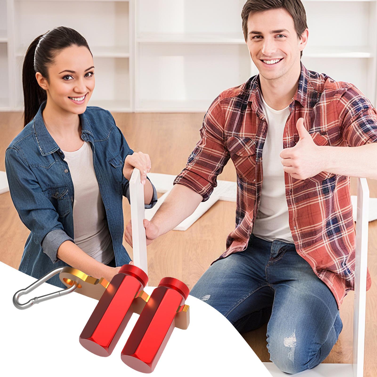 Woodworking Right Angle Clamp - ตัวหนีบมุมฉาก 90 องศา เครื่องมือวัดงานไม้แบบแม่นยำ ไม้บรรทัดมุมฉากอเนกประสงค์ ตัวหนีบเสริมสำหรับงานเฟอร์นิเจอร์