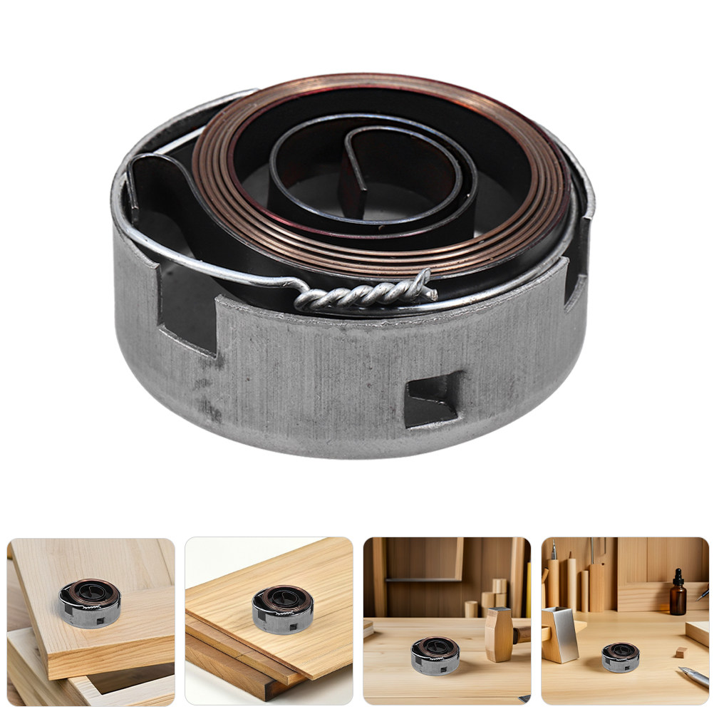 Woodworking Drill - สปริงคืนตัวสำหรับแท่นเจาะ 3 ชิ้น คอยล์เหล็กสำหรับเปลี่ยนแกนหมุน ประสิทธิภาพสูงในการดูดซับแรงกระแทกสำหรับงานโลหะและงานไม้