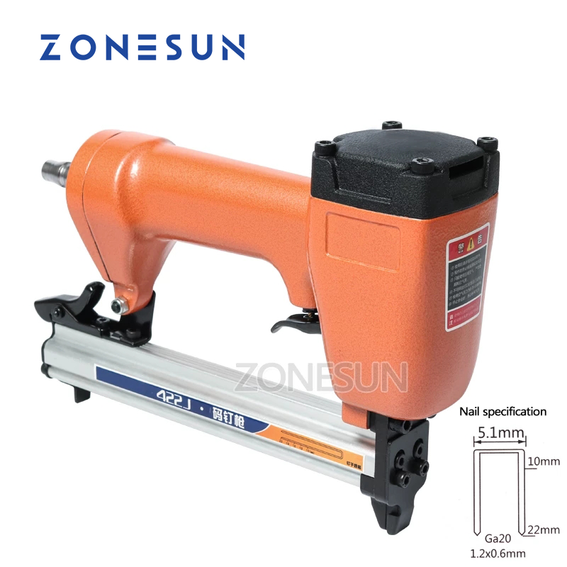 Furniture And Woodworking - ปืนยิงตะปูลม ZONESUN 422J Ga20 ขนาด 5.1