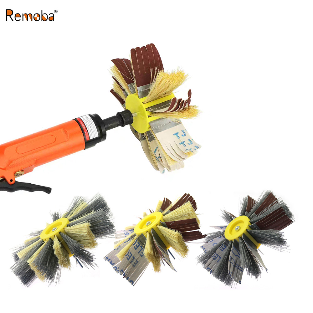 Woodworking Drill - แปรงขัดไม้ขนาด 6 นิ้ว 150 มม. สำหรับเครื่องเจียรไฟฟ้า