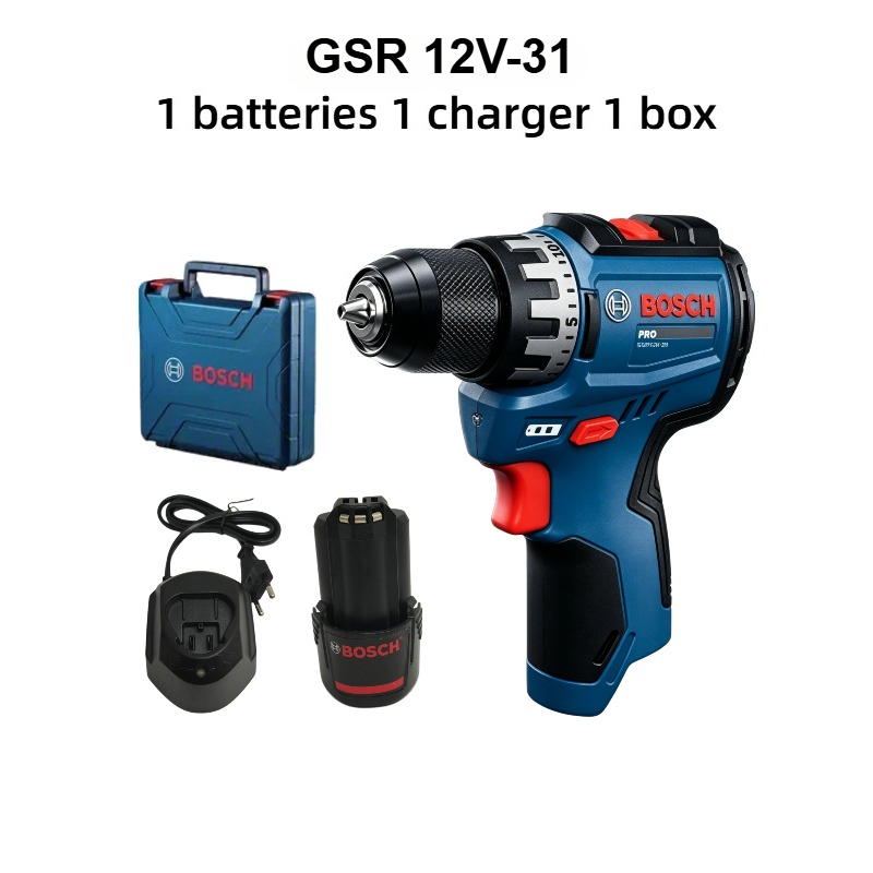 Woodworking Drill - บ๊อช โปรเฟสชั่นแนล จีเอสอาร์ 12V-31 สว่านไร้สาย 12V