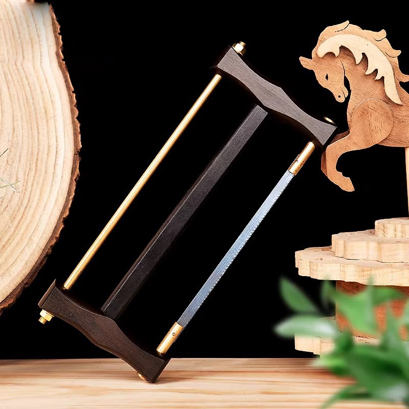 Woodworking Rasp - ใหม่ไม้ไม้จันทน์สีดํา MINI SAW Carpenter ประณีตเลื่อยไม้กรอบเลื่อยใบเลื่อยเหล็กมือกระบวนการมือเครื่องมือ