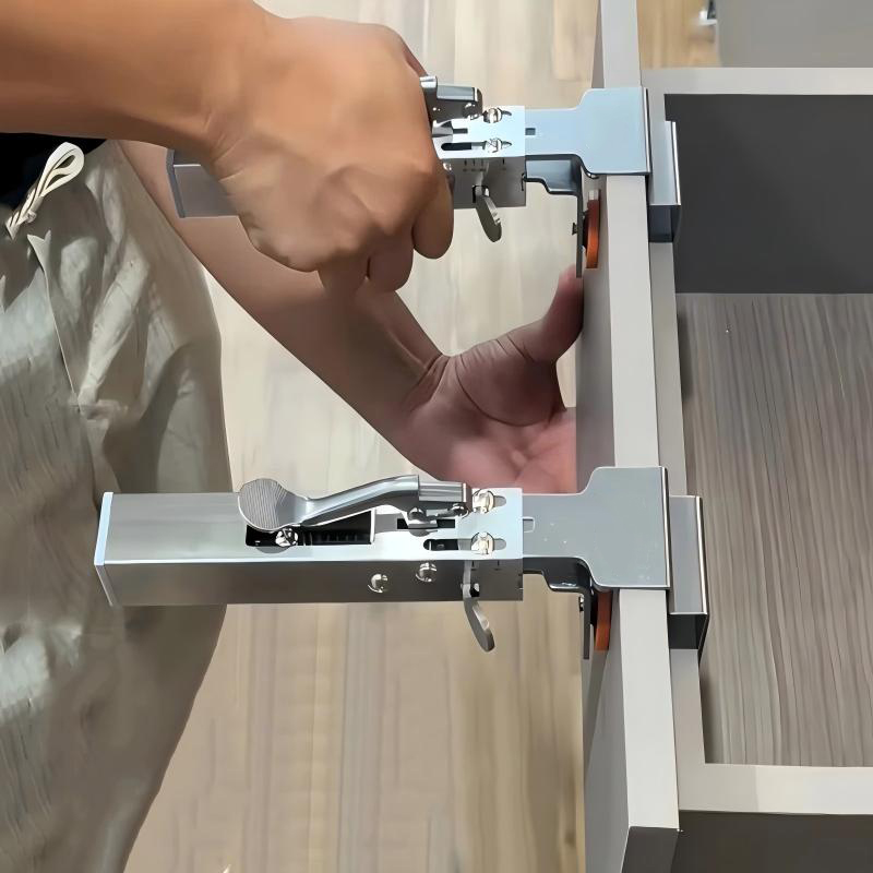 Woodworking Vise - Fast Press Drawer Clamp, แผงปรับ Telescopic
