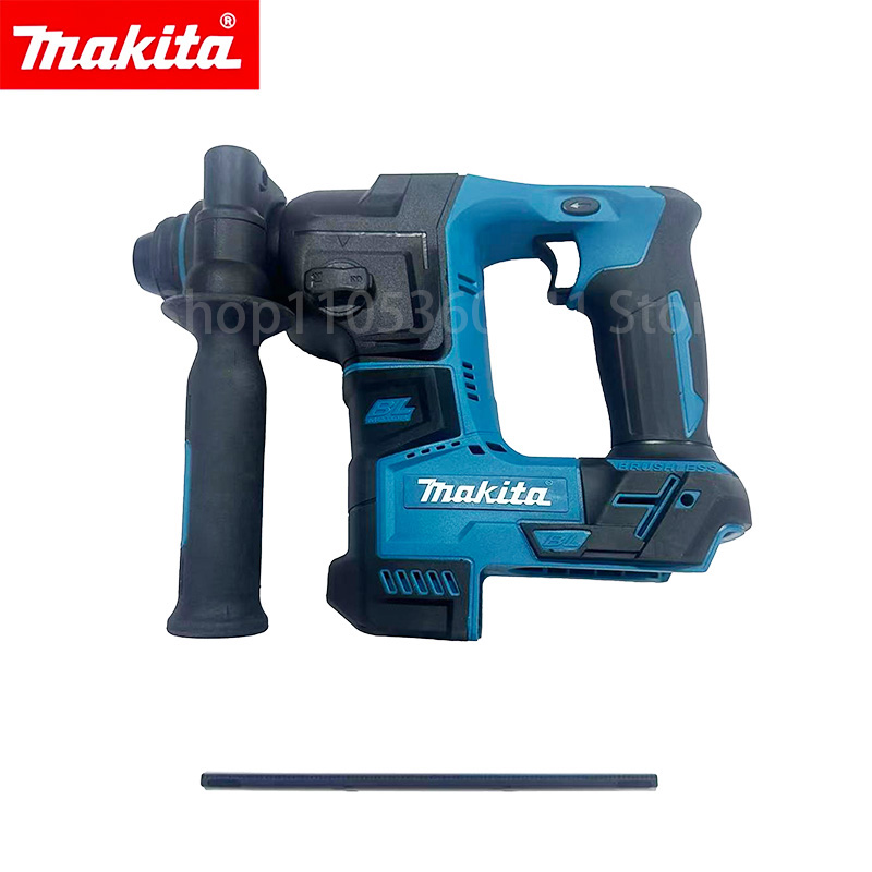 Woodworking Hammer - สว่านโรตารี่ไร้สาย Makita Brushless 18V พร้อมแบตเตอรี่ลิเธียมไอออน เครื่องมือเจาะไฟฟ้าไร้สาย