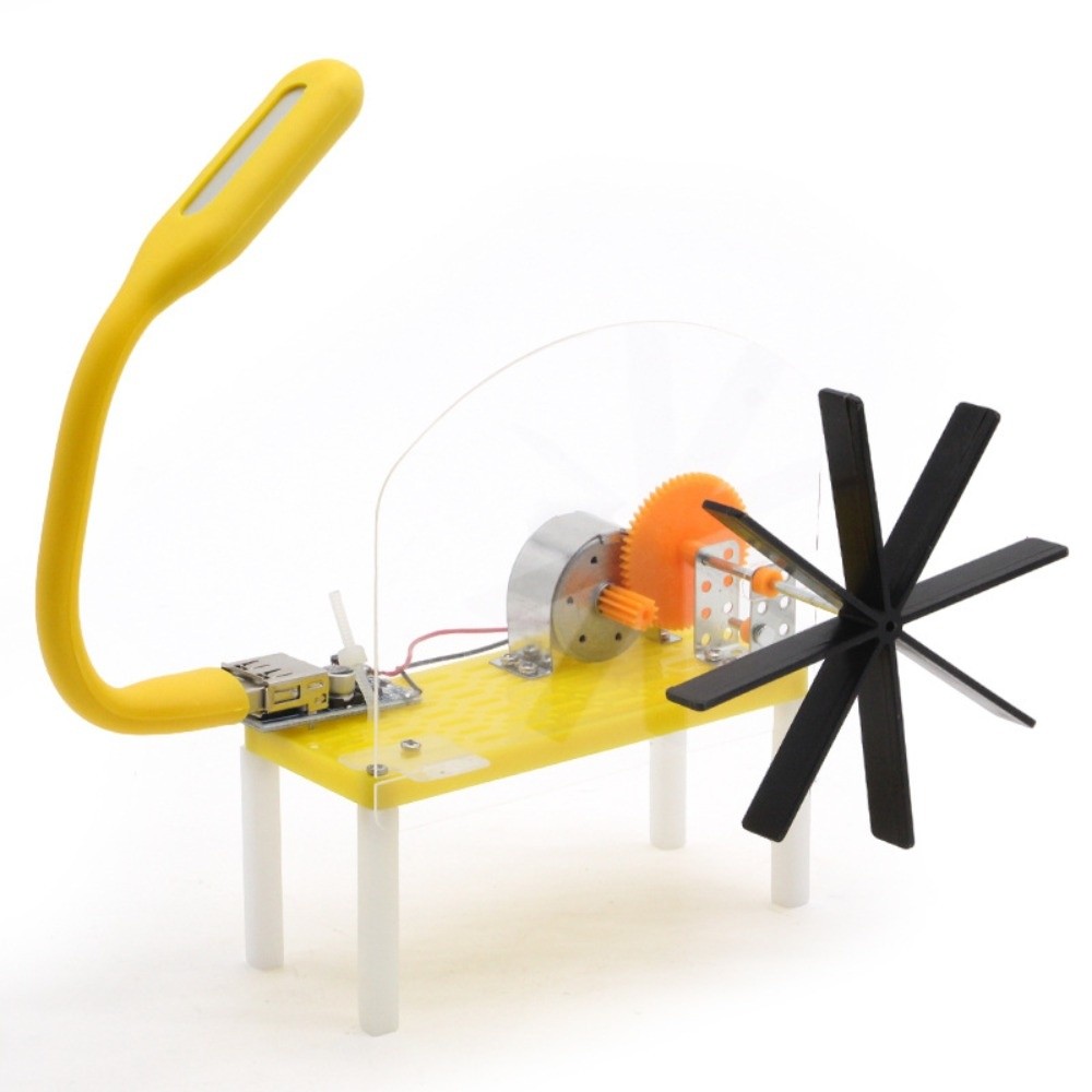 Woodworking Kits For Kids - ชุดทดลองวิทยาศาสตร์แบบทำเอง ชุดสร้างแบบจำลองโรงไฟฟ้าพลังน้ำเพื่อการพัฒนาที่มีประโยชน์ ทำจากไม้ สำหรับเด็ก
