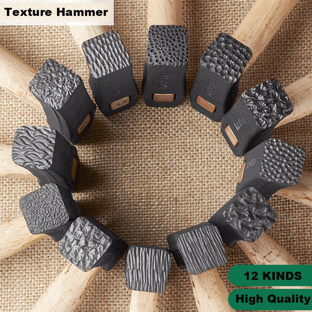 Wooden Mallet Carving - ค้อนลายโลหะด้ามไม้ สำหรับงานเครื่องประดับ ซ่อมแซม และงานแกะสลัก DIY