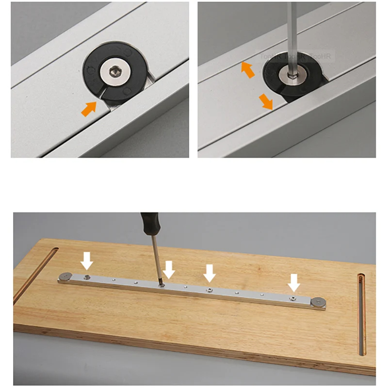 1 PC T-Tracks SLOT Miter Bar S - Woodworking Plans บทวิจารณ์และราคา
