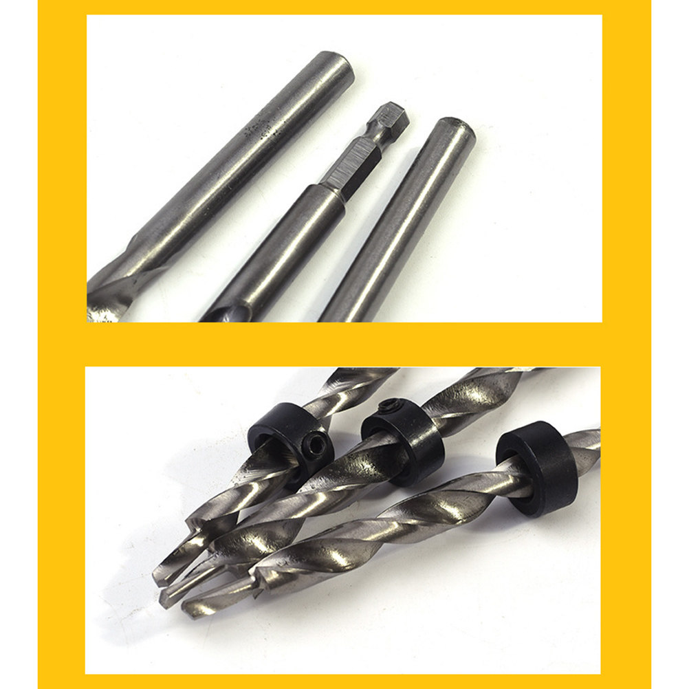 ดอกสว่านเจาะไม้แบบหัวจมพร้อมก้ - Woodworking Drill บทวิจารณ์และราคา