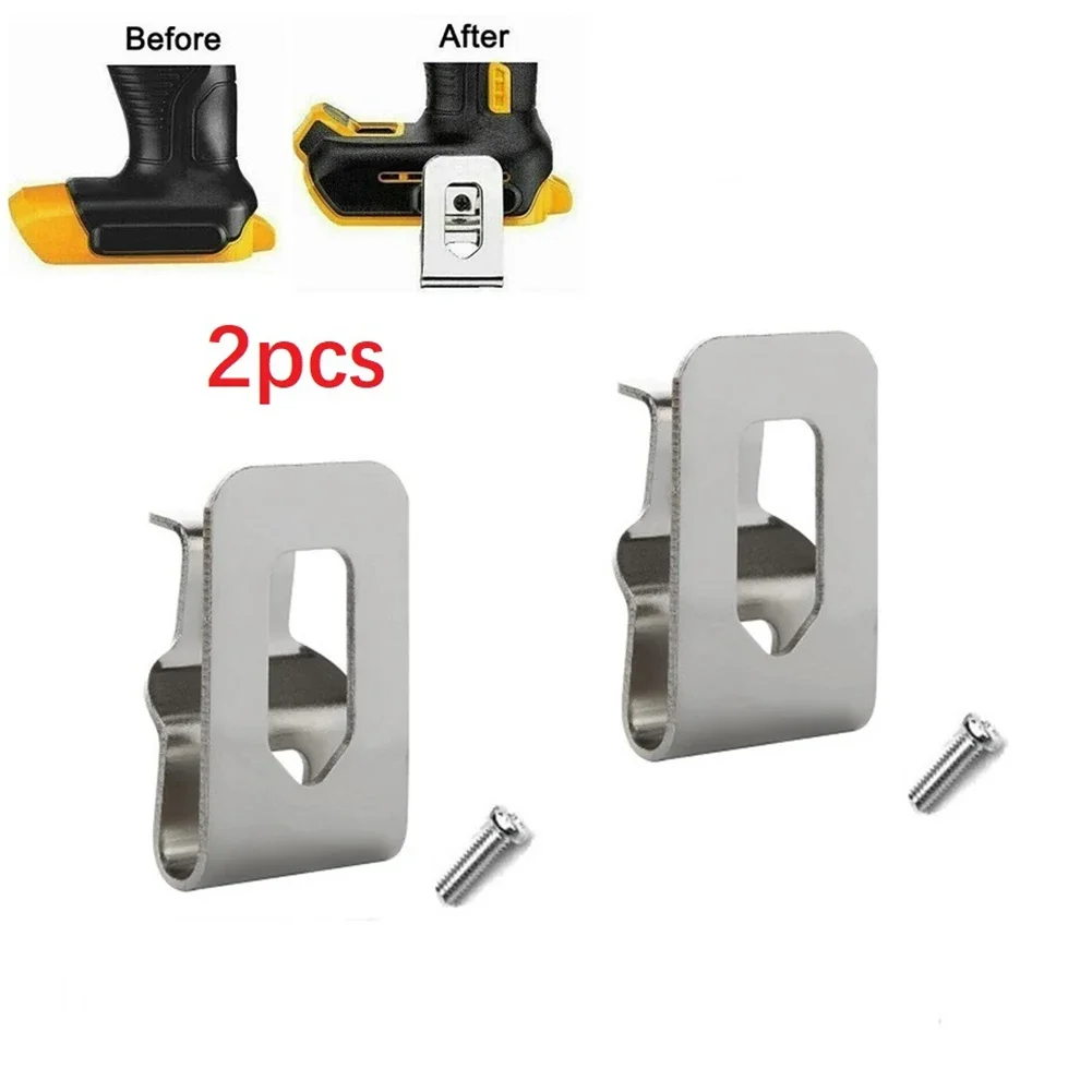 2pcs ไฟฟ้าเจาะเข็มขัดคลิปตะขอส - Woodworking Hammer บทวิจารณ์และราคา