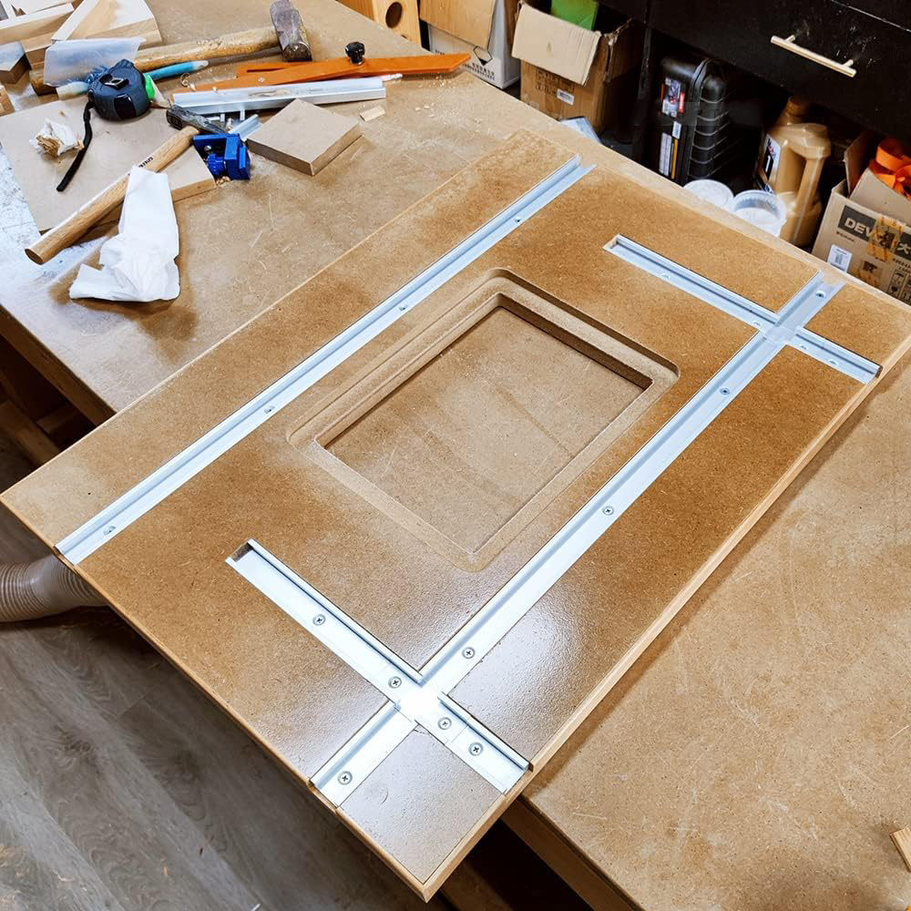 2pcs ประเภท 30 ไม้ T-slot TRAC - Woodworking Plans บทวิจารณ์และราคา