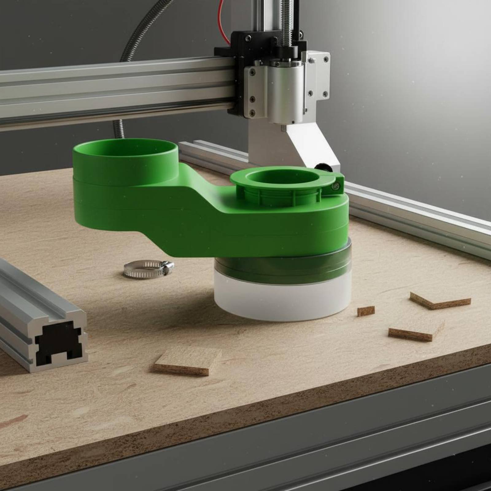 ฝาครอบกันฝุ่นแกนหมุน ฝาครอบดูด - Woodworking Workshop บทวิจารณ์และราคา