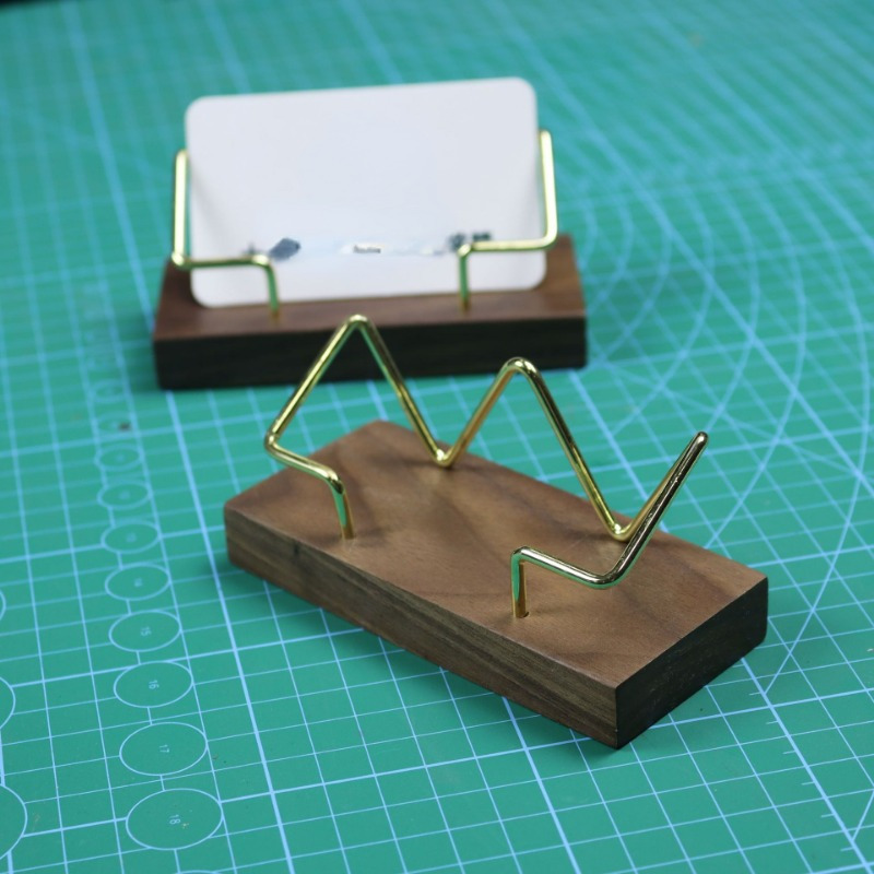 กล่องนามบัตรไม้กระเป๋าเก็บบัตร - Woodworking School บทวิจารณ์และราคา