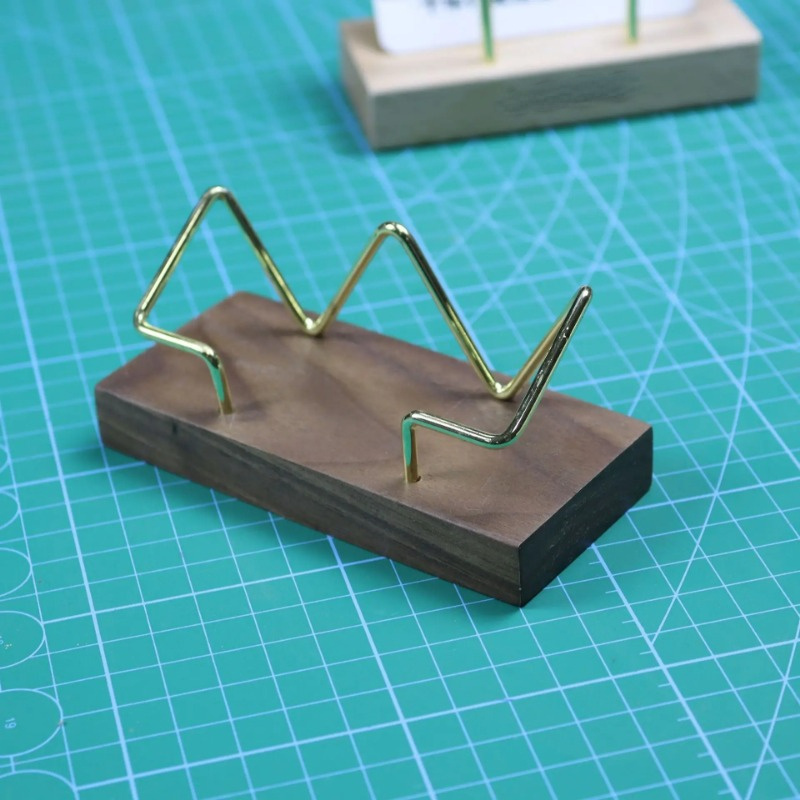 กล่องนามบัตรไม้กระเป๋าเก็บบัตร - Woodworking School บทวิจารณ์และราคา