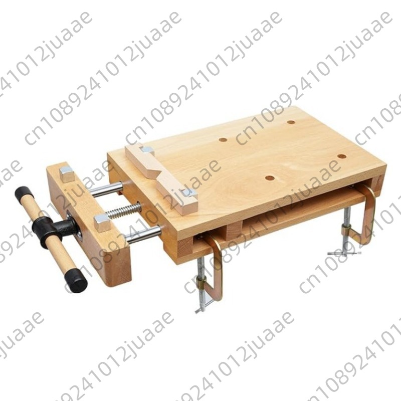 โต๊ะทำงานไม้เนื้อแข็งพร้อมตัวจ - Woodworking Bench Vise บทวิจารณ์และราคา