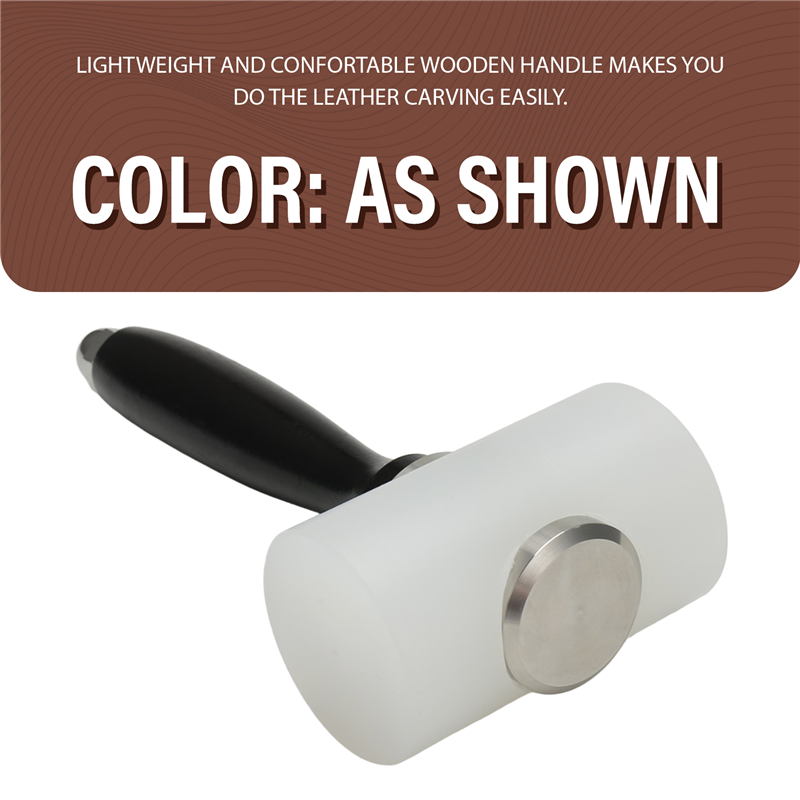 ชุดเครื่องมือตอกหนัง AT63 สำหร - Wooden Mallet Carving บทวิจารณ์และราคา