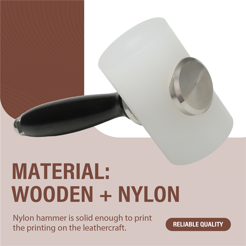 ชุดเครื่องมือตอกหนัง AT63 สำหร - Wooden Mallet Carving บทวิจารณ์และราคา