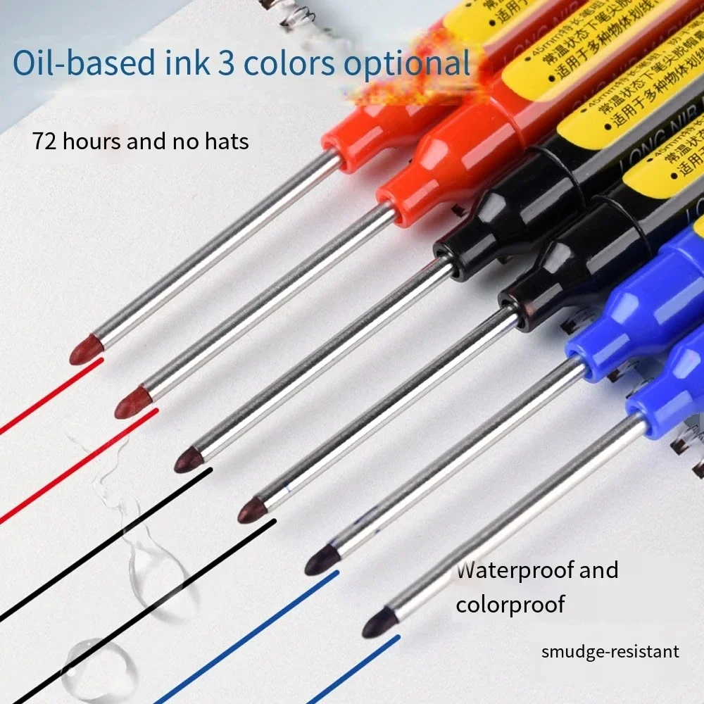 ปากกามาร์คเกอร์กันน้ำหัวยาว 45 - Woodworking Drill บทวิจารณ์และราคา