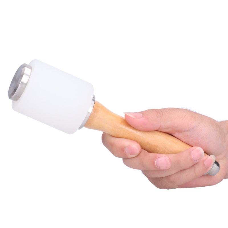 ค้อนแกะสลักหนัง ด้ามไม้ หัวไนล - Wooden Mallet Carving บทวิจารณ์และราคา