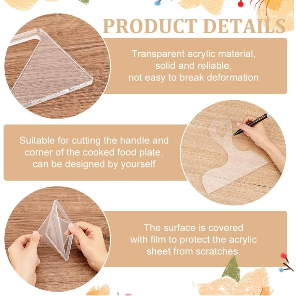 ชุดแม่แบบชาร์กูเตอรี 7 ชิ้น พร - Woodworking Hardware บทวิจารณ์และราคา