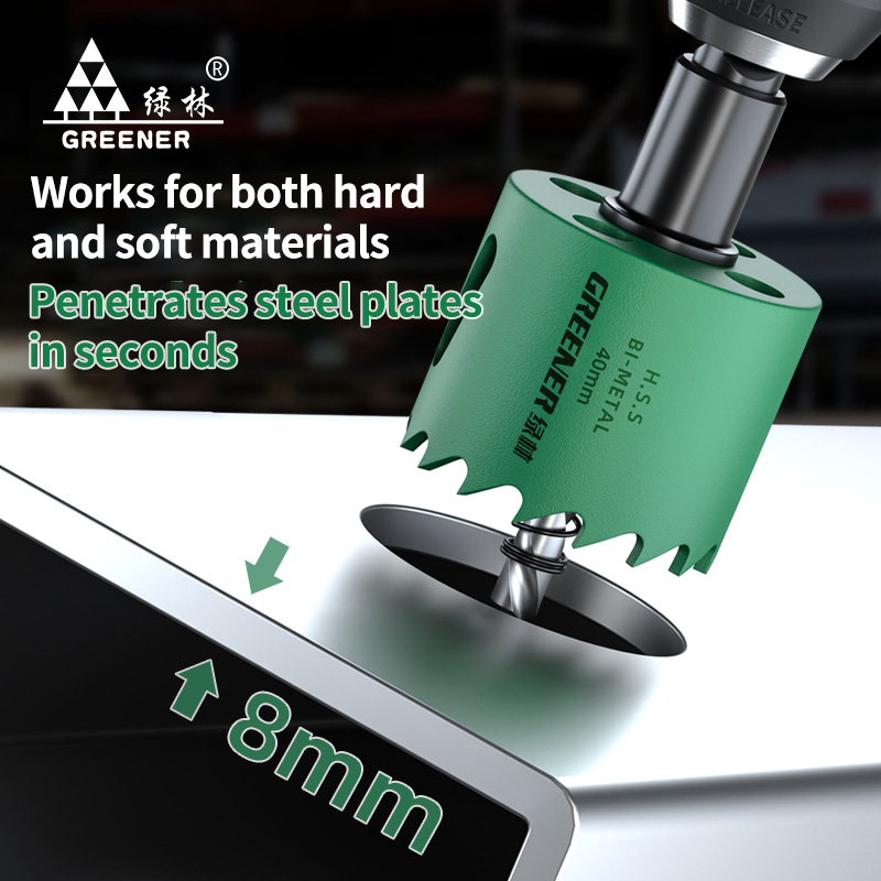 ชุดเลื่อยวงเดือนขนาด 19-127 มม - Woodworking Drill บทวิจารณ์และราคา