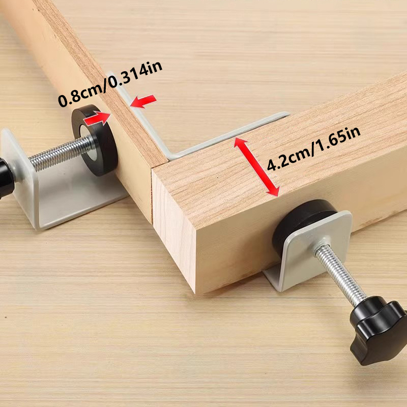 1/2 PC 90 องศาตําแหน่งสี่เหลี่ - Woodworking Right Angle Clamp บทวิจารณ์และราคา