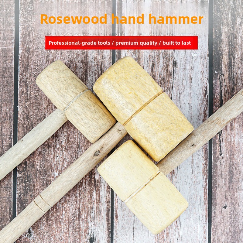 ค้อนไม้พร้อมด้ามจับ ค้อนแกะสลั - Wooden Mallet Carving บทวิจารณ์และราคา