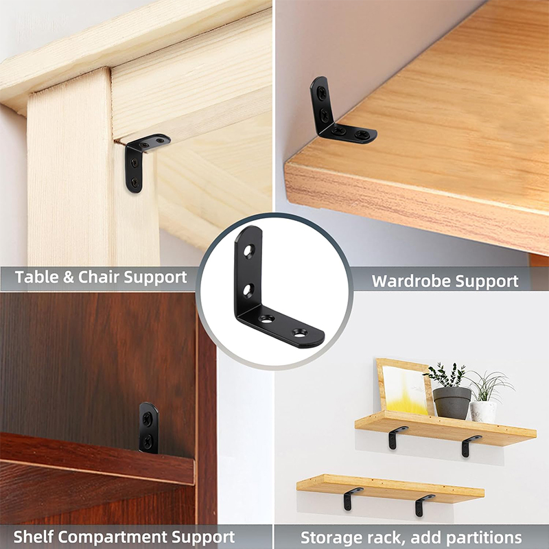 เหล็กฉากยึดมุมสีดำ 6-20 ชิ้น,  - Woodworking Joint Types บทวิจารณ์และราคา
