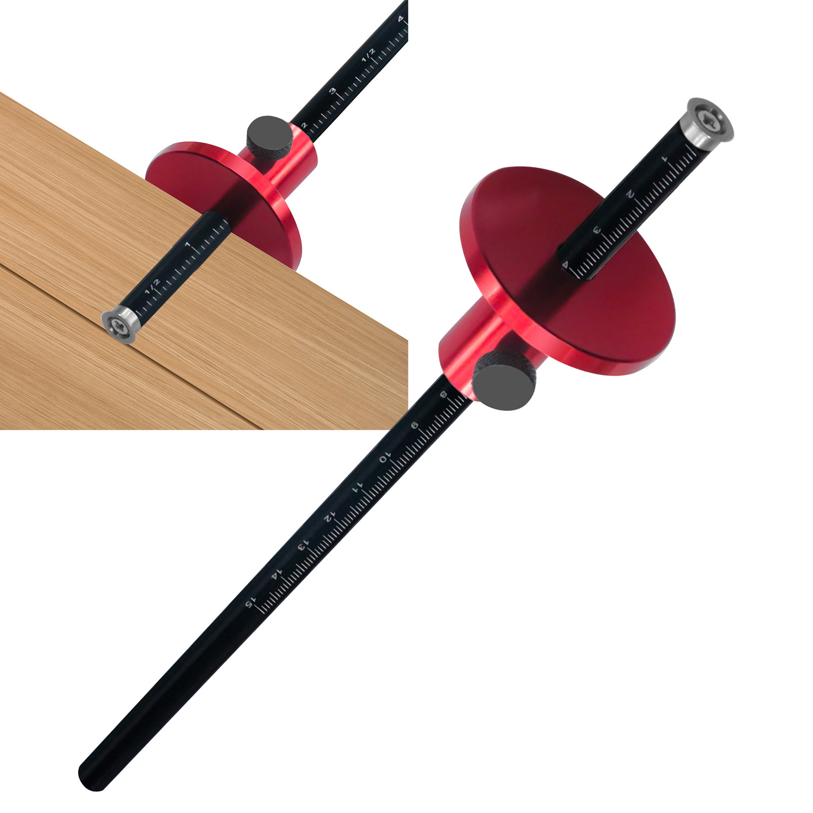 เครื่องวัดระยะแบบมีล้อ พร้อมสเ - Woodworking Project บทวิจารณ์และราคา
