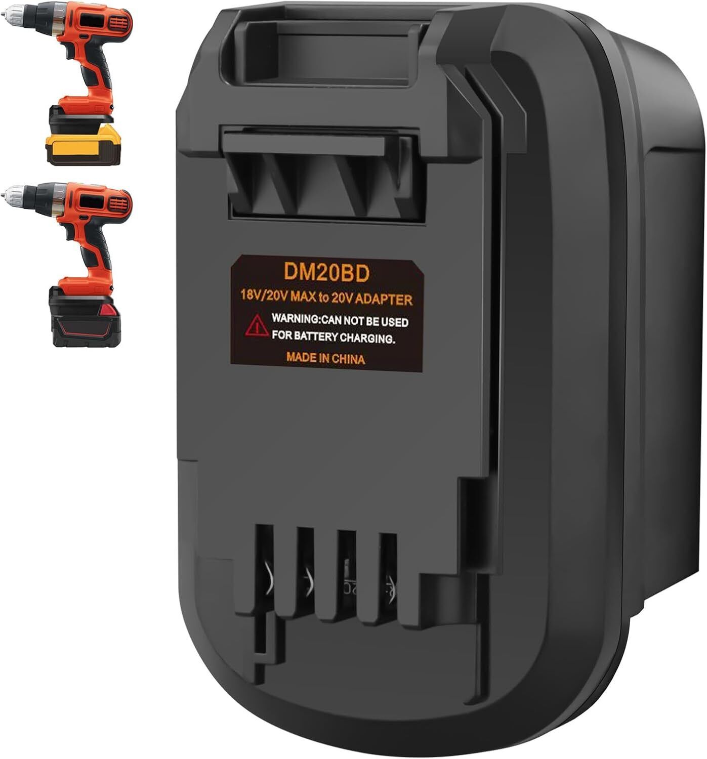 DM20BD อะแดปเตอร์แบตเตอรี่สำหร - Black+Decker Tool Cordless บทวิจารณ์และราคา