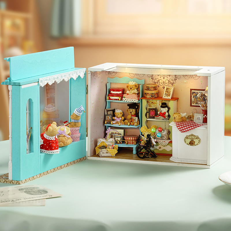 บ้านตุ๊กตาไม้แบบทำมือรูปหมีชุด - Woodworking Kits For Kids บทวิจารณ์และราคา