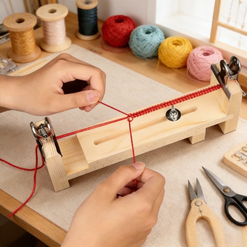 เครื่องมือถักสร้อยข้อมือไม้เนื - Woodworking Plans บทวิจารณ์และราคา