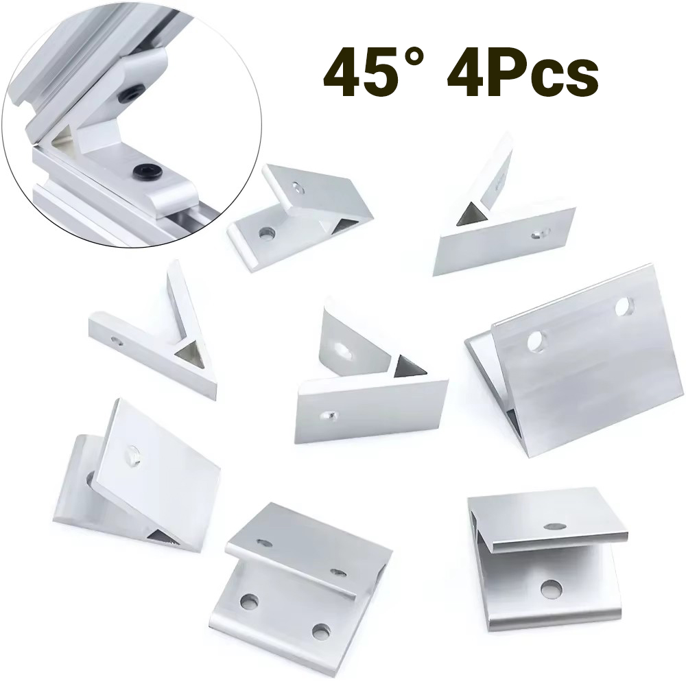 4 ชิ้น 45 องศามุมมุม 2020 3030 - Woodworking Joint Types บทวิจารณ์และราคา