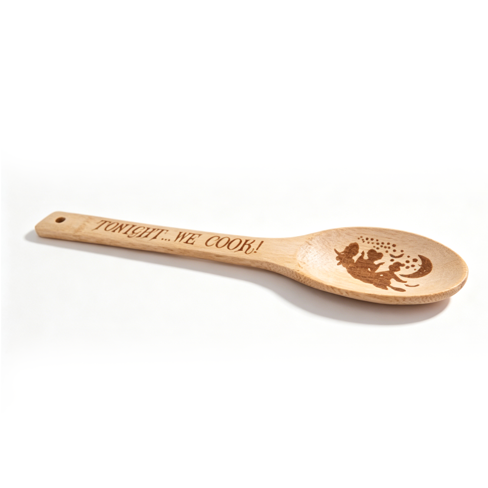 ช้อนไม้ไผ่สลักลายแม่มดโฮคัส โพ - Woodworking School บทวิจารณ์และราคา
