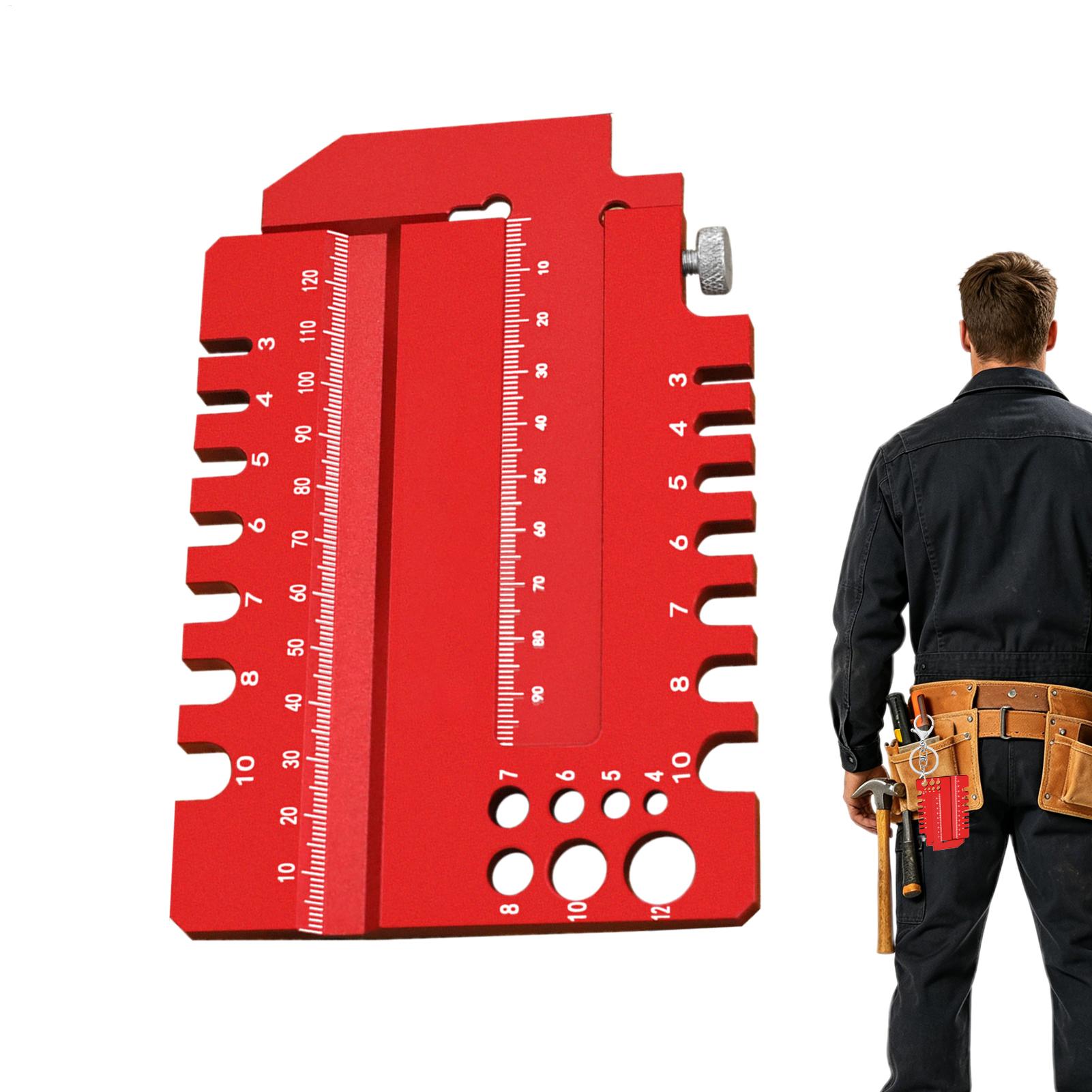 ไม้บรรทัดวัดงานไม้ เกจวัดเดือย - Woodworking Project บทวิจารณ์และราคา