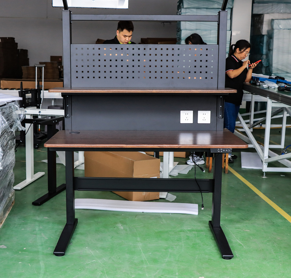 โต๊ะทำงานปรับระดับความสูงได้แบ - Workbench Woodworking บทวิจารณ์และราคา