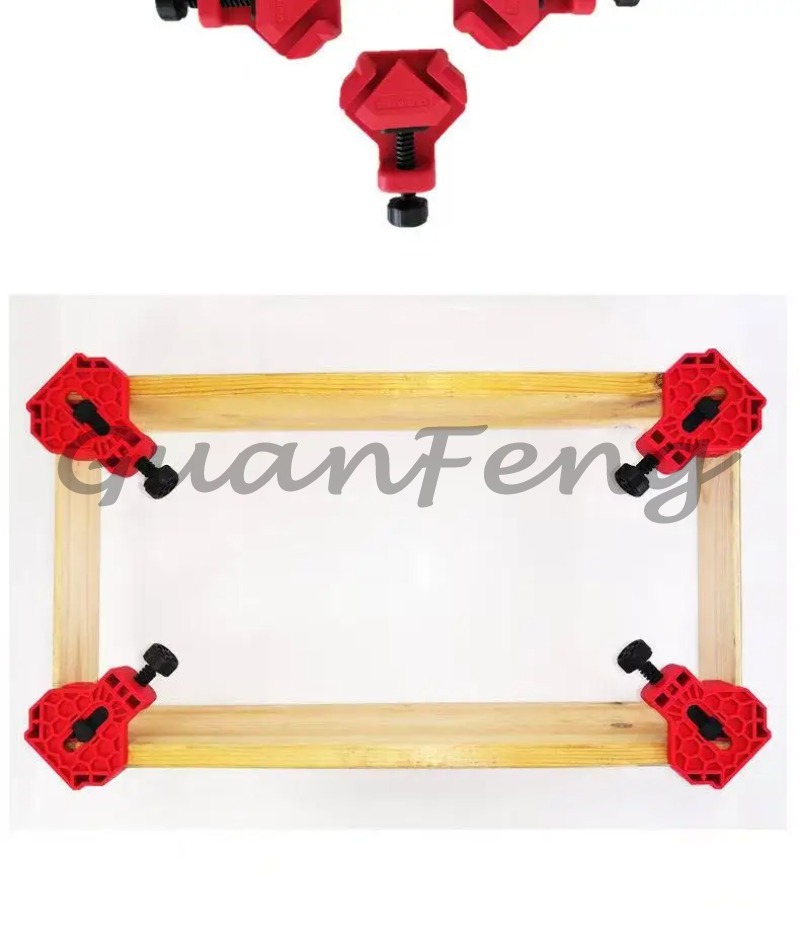 ชุด 4 ชิ้น แคลมป์มุมฉาก 90 องศ - Woodworking Right Angle Clamp บทวิจารณ์และราคา
