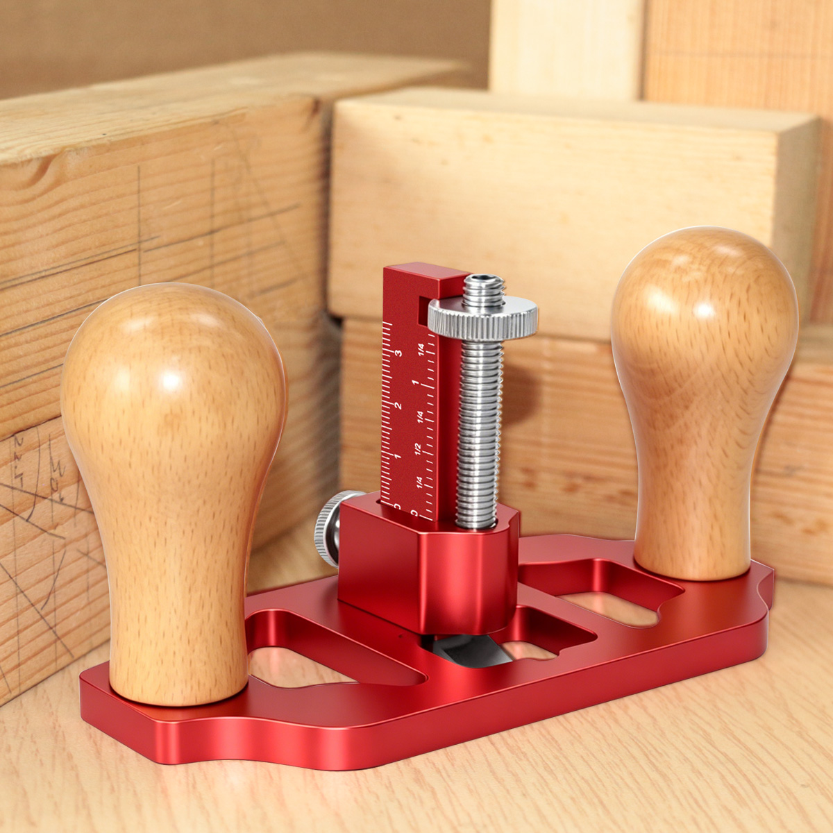 เครื่องไสไม้แบบมือถือ ปรับความ - Router Plane Hand บทวิจารณ์และราคา
