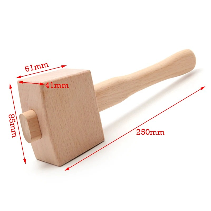 เครื่องมือทำหนังทำมือ DIY, เคร - Wooden Mallet Carving บทวิจารณ์และราคา