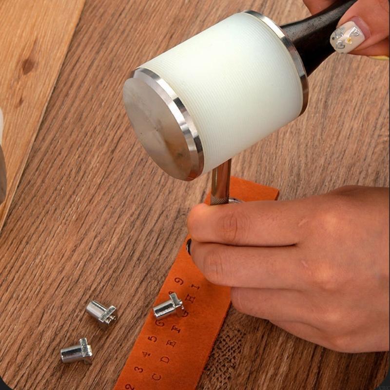งานฝีมือหนัง DIY Mallet มือจับ - Wooden Mallet Carving บทวิจารณ์และราคา