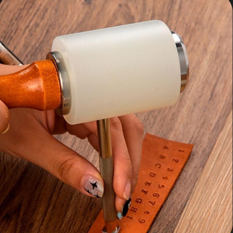 งานฝีมือหนัง DIY Mallet มือจับ - Wooden Mallet Carving บทวิจารณ์และราคา