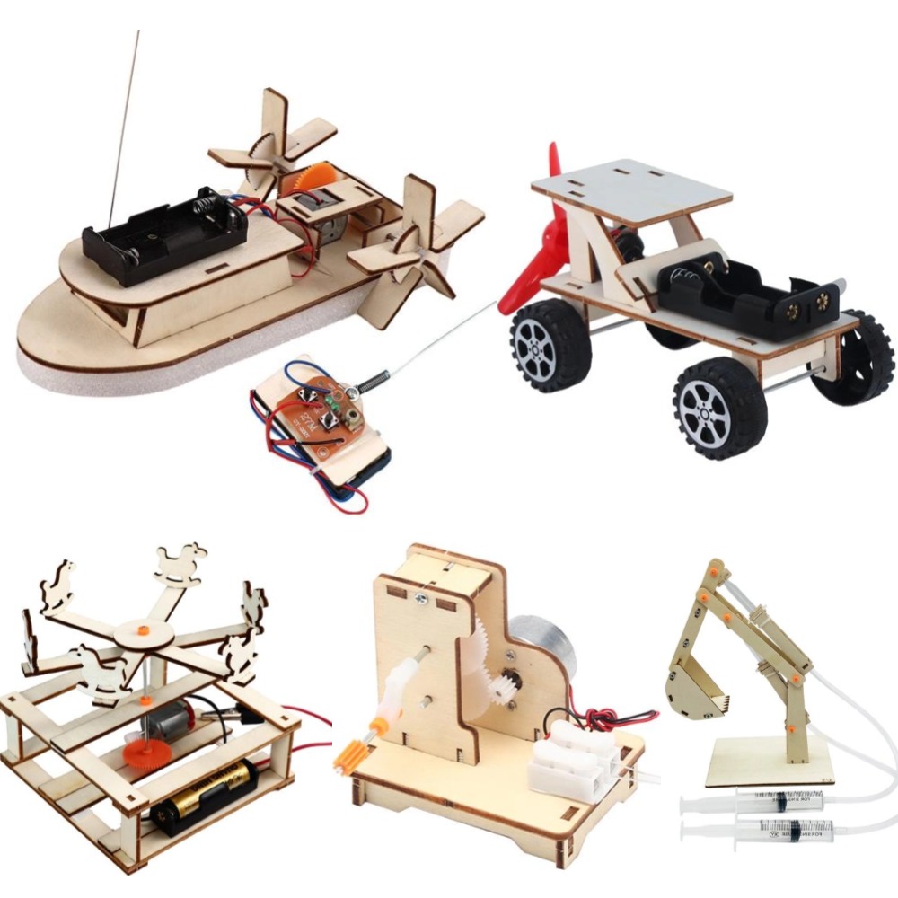 เรือของเล่นวิทยาศาสตร์แบบทำมือ - Woodworking Kits For Kids บทวิจารณ์และราคา