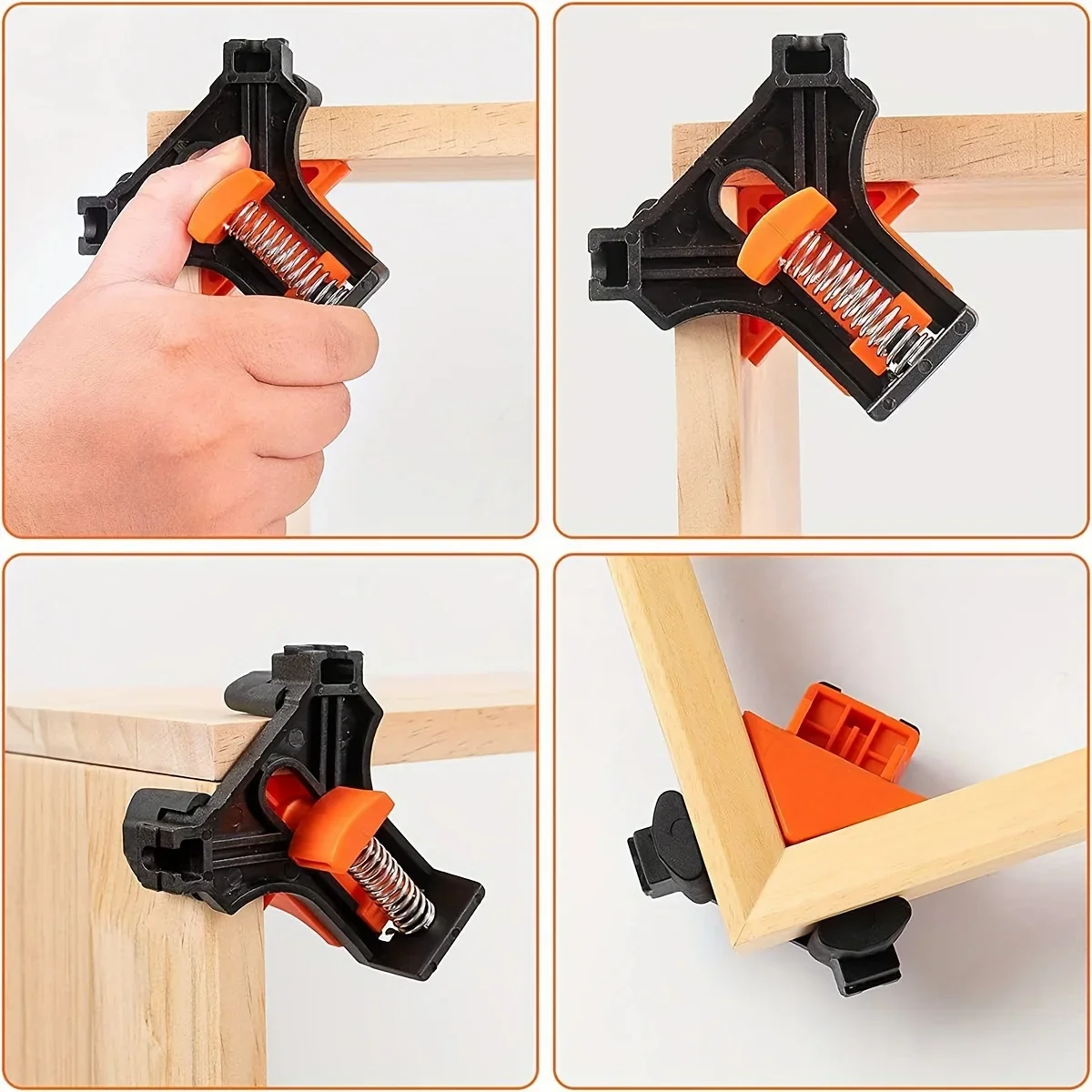 แคลมป์จับยึดงานไม้แบบมุมฉาก 90 - Woodworking Right Angle Clamp บทวิจารณ์และราคา