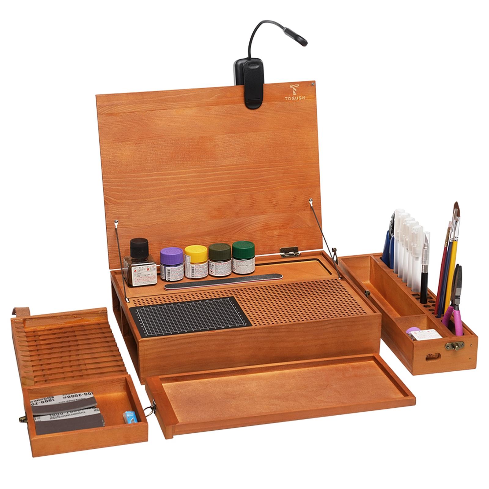 โต๊ะทำงานสำหรับงานอดิเรกสำหรับ - Woodworking Plans บทวิจารณ์และราคา
