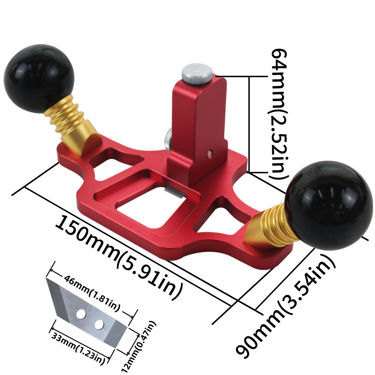 เครื่องบินเราเตอร์มืออาชีพพร้อ - Router Plane Hand บทวิจารณ์และราคา