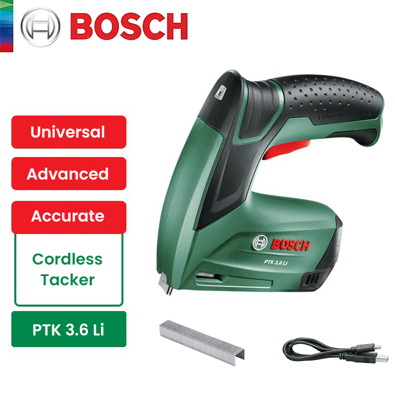 ปืนยิงตะปูไร้สาย Bosch PTK 3.6 - Furniture And Woodworking บทวิจารณ์และราคา
