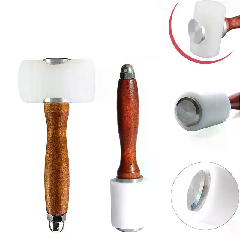 ค้อนแกะสลักหนัง 1 ชิ้น ค้อนตอก - Wooden Mallet Carving บทวิจารณ์และราคา